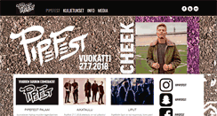 Desktop Screenshot of pipefest.fi